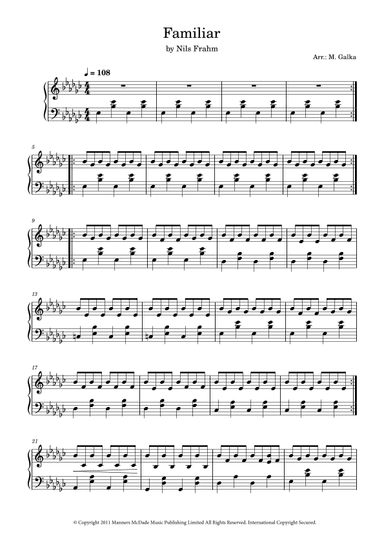 Familiar (arr. Magdalena Galka)