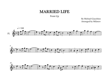 Married Life (arr. Milanov)
