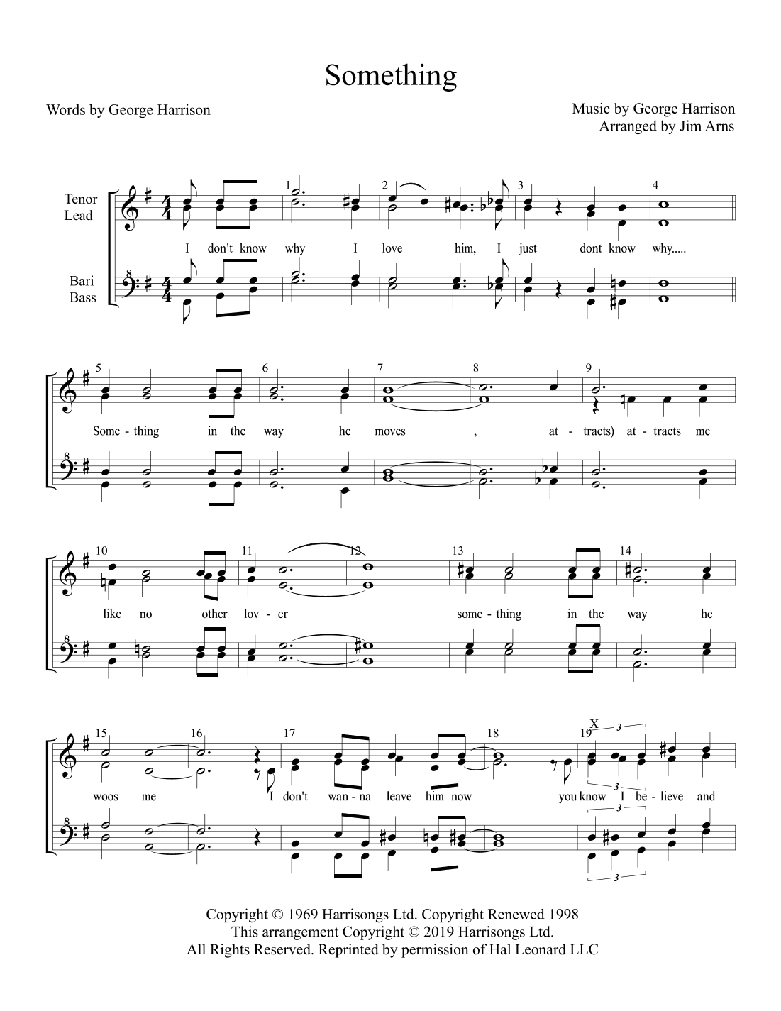 Something (arr. Jim Arns)