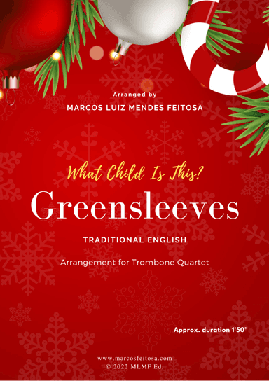 Greensleeves - Trombone Quartet (arr. MARCOS LUIZ MENDES FEITOSA)