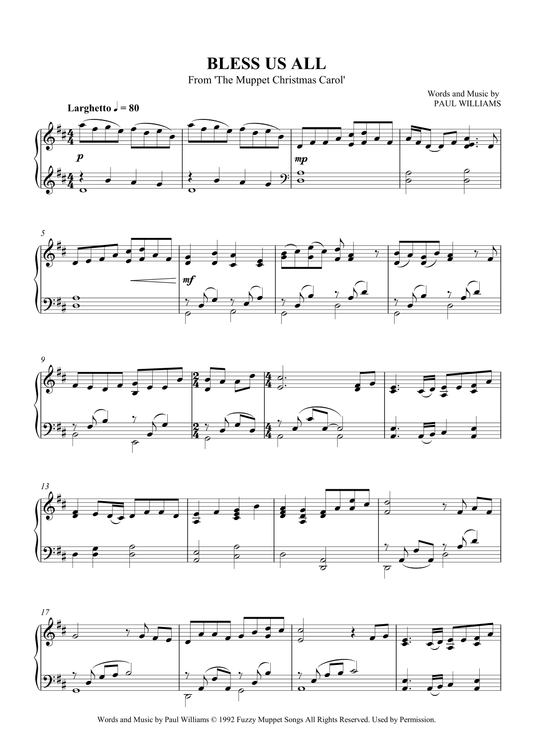Bless Us All (arr. SCMusic)