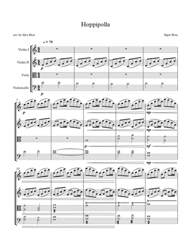 Hoppipolla (arr. Alex Shor)
