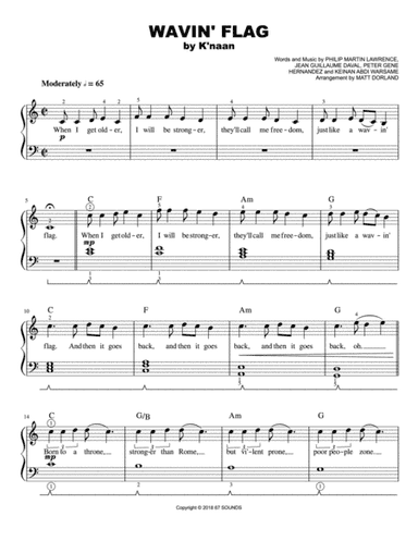Wavin' Flag (coca-cola Celebration Mix) (arr. Matt Dorland)