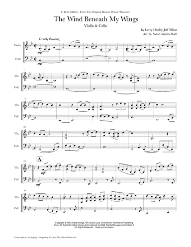The Wind Beneath My Wings (arr. Sarah Wallin-Huff)