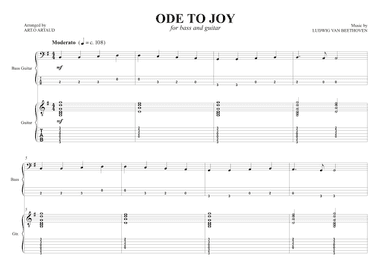 Ode to Joy (arr. Art.o Artaud)