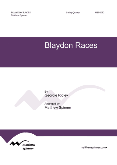 Blaydon Races (arr. Matthew Spinner)