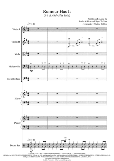 Rumour Has It (arr. Matteo Delfino)