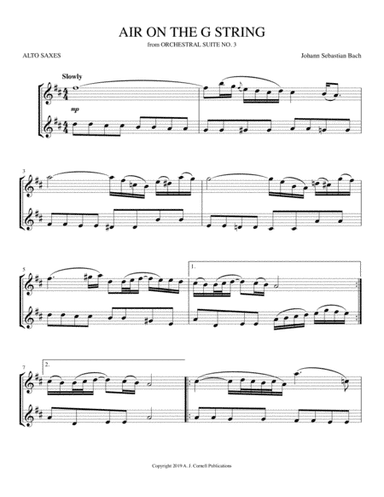 Air on the G String (arr. Mark Phillips)