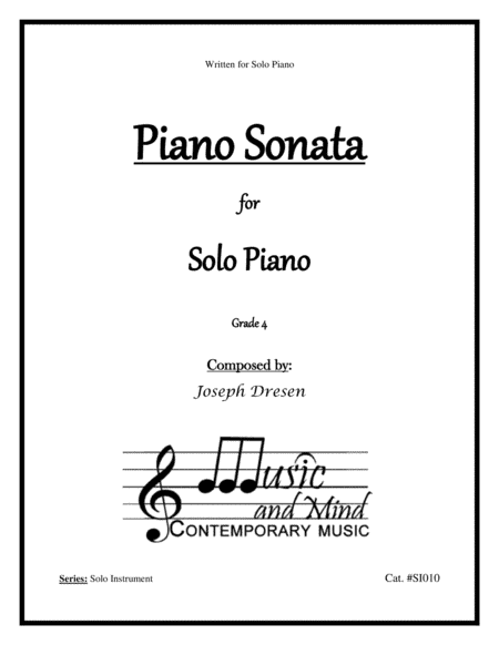 Piano Sonata in A Major