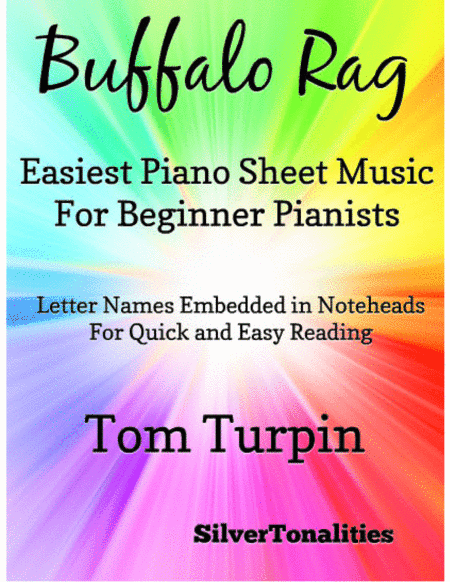 Buffalo Rag Easiest Piano Sheet Music for Beginner Pianists (arr. SilverTonalities)