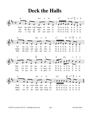 Deck The Halls (arr. Hal Wright)