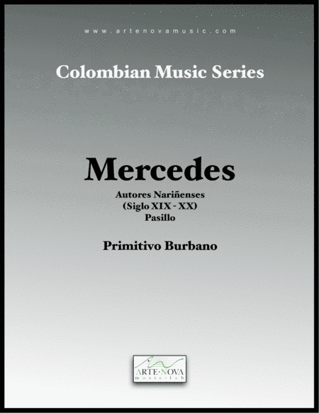 Mercedes - Pasillo for Piano (Latin Folk Music) (arr. Arte Nova Music Lab)