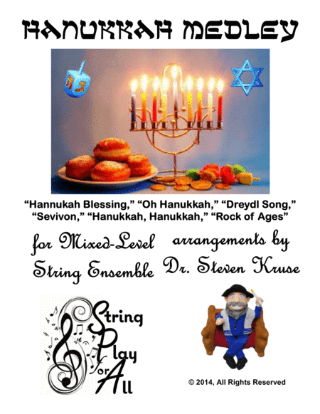 Hanukkah Medley for Multi-Level String Orchestra (arr. Steven Kruse)