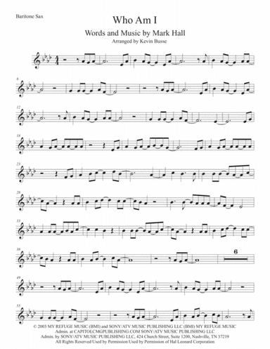 Who Am I (arr. Kevin Busse)