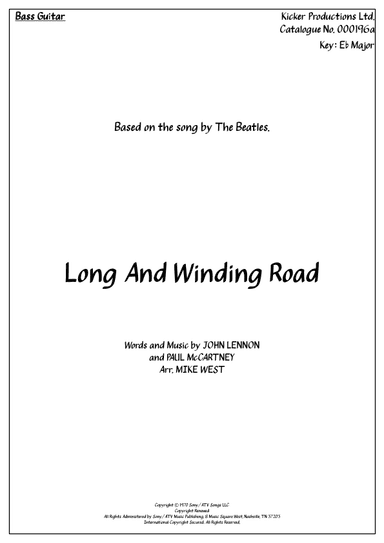 The Long And Winding Road (arr. Michael Storeton-West)