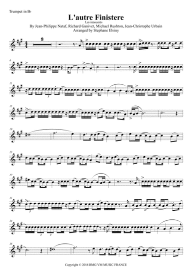 L'autre Finistere (arr. Stephane ELSINY)