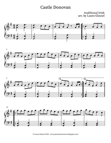 Castle Donovan (arr. Laura Glassel)