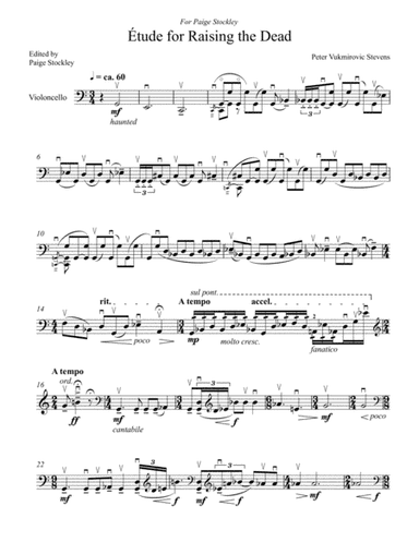 Étude for Raising the Dead