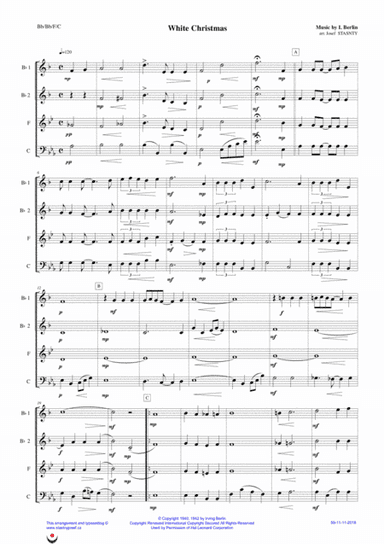 White Christmas (arr. Josef Štastný)