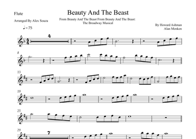 Beauty And The Beast (arr. Alex Souza)