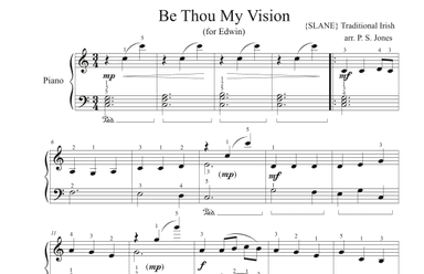 Be Thou My Vision (arr. Paul S. Jones)