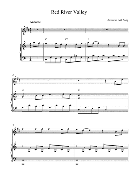 Red River Valley (arr. Kaiserin Rebecca)