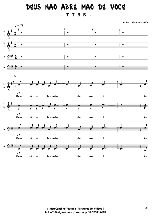 Deus Não Abre Mão de Você