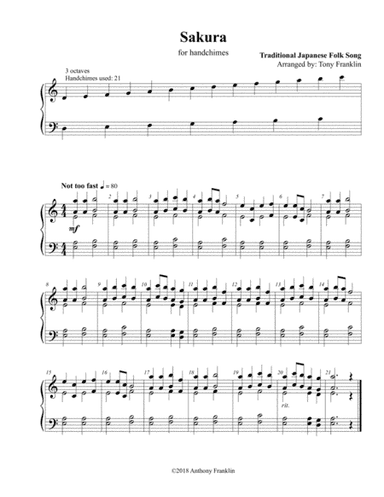 Sakura (arr. Anthony J Franklin)