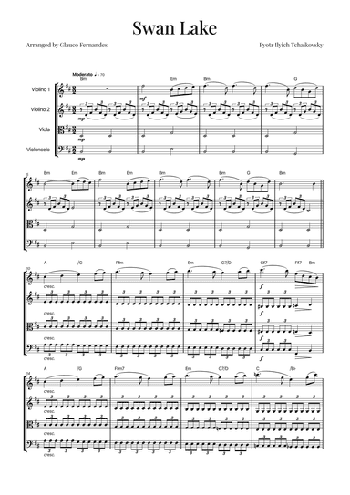 Swan Lake (arr. Glauco Fernandes)