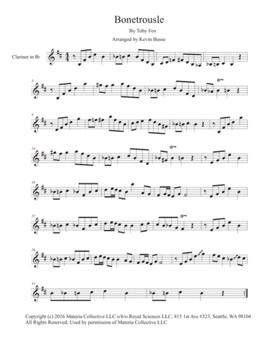 Bonetrousle (from Undertale) (arr. Kevin Busse)