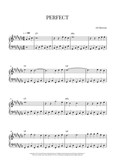 Perfect (arr. Cadenza Editions)