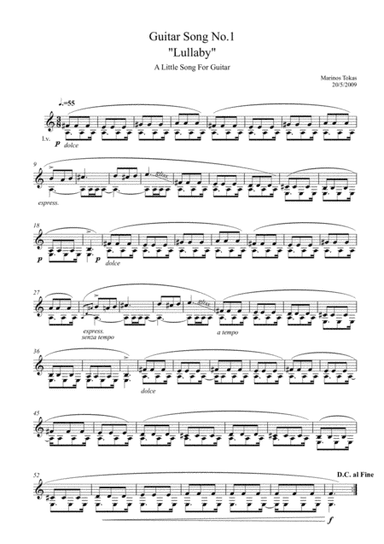 Guitar Song No.1 - Lullaby