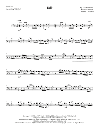 Talk (arr. AZSAP MUSiC)
