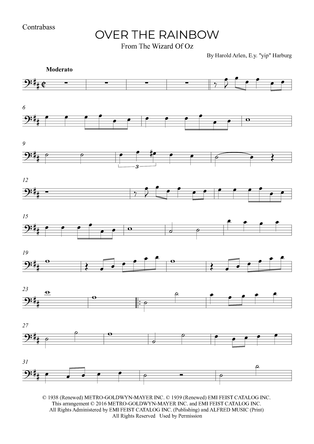 Over The Rainbow (arr. Alex Nunes Rodrigues)