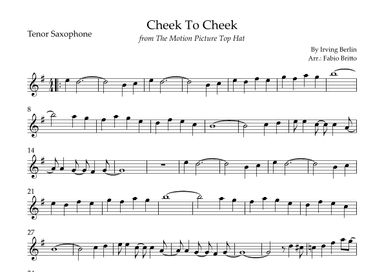 Cheek To Cheek (arr. Fabio Britto)