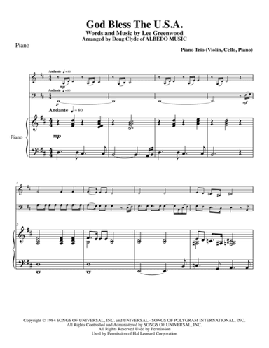 God Bless The U.S.A. (arr. Doug Clyde)