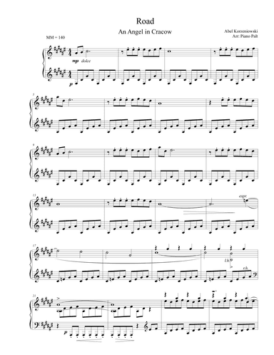 Road To Mantua (arr. Piano Palt)