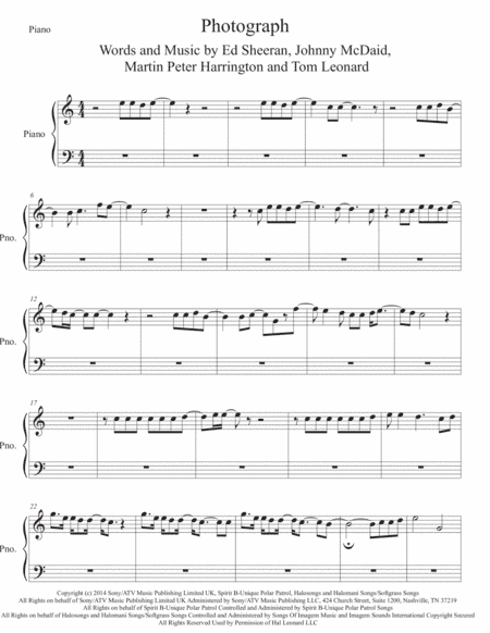 Photograph (arr. Kevin Busse)