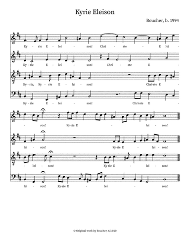 Kyrie Eleison