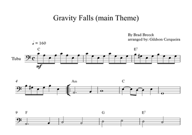 Gravity Falls (main Theme) (arr. Gildson Cerqueira)
