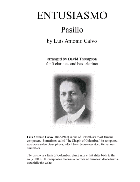 Entusiasmo (arr. David Thompson)