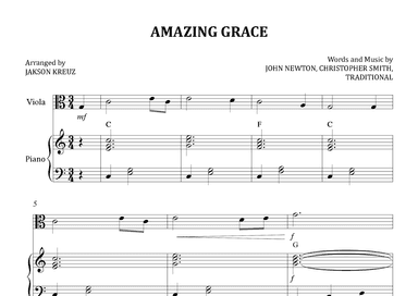 Amazing Grace (arr. Jakson Kreuz)