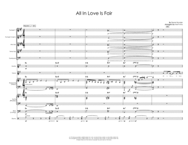 All In Love Is Fair (arr. Matt Amy)