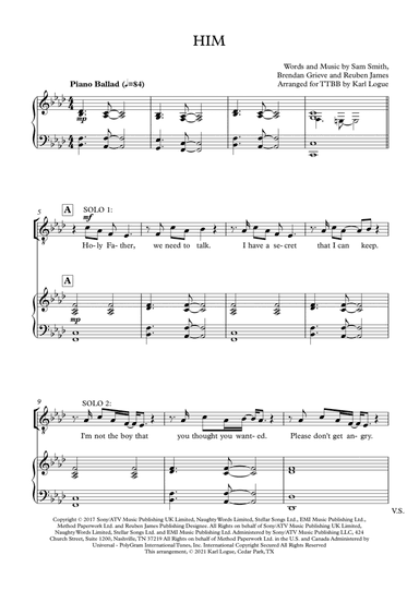 Him (arr. LogueRhythm Productions)