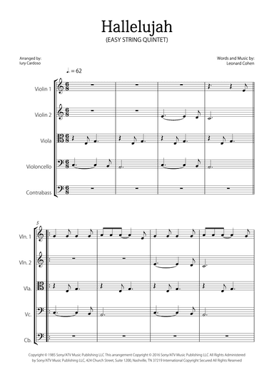 Hallelujah (arr. Iury Cardoso)