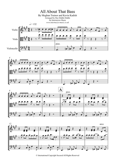 All About That Bass (arr. Hey Diddle Diddle)