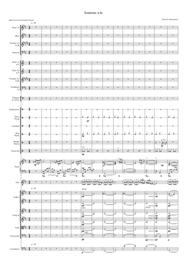 Insieme A Te (arr. Dmitry Ganin)