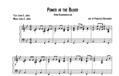 Power in the Blood (Hymn Reharmonized) (arr. Francesco Blackmore)
