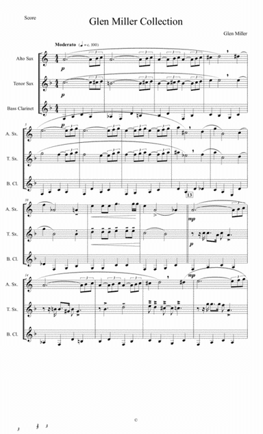 Glen Miller Colection (arr. Cristian Gomez)