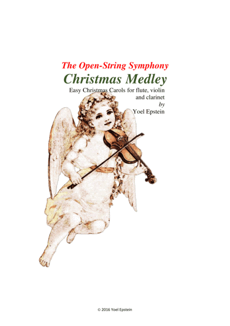 Christmas Carols for Flute Violin and Clarinet (arr. Yoel Epstein)